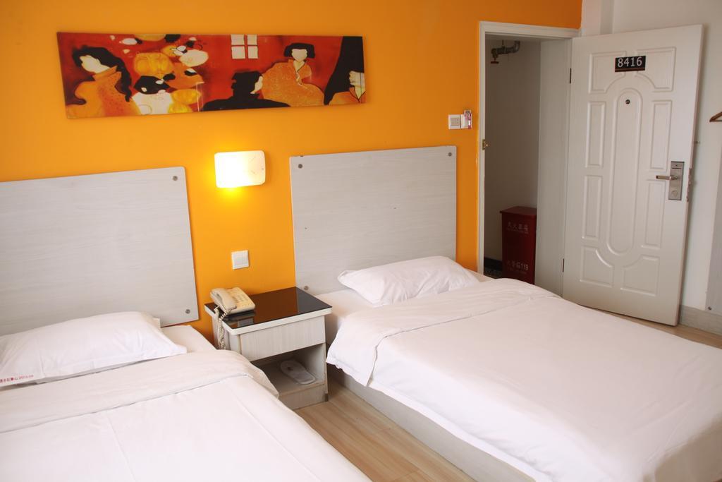 Super 8 Hotel Beijing Shijingshan Jiujiuyuan Rum bild